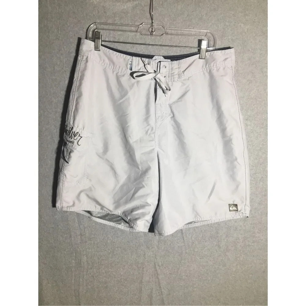 Mens Quiksilver Swim Trunks Board Shorts Beach Summer Boating Spring Outdoors
